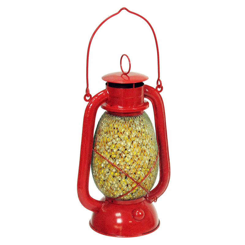 Outside Inside Mesh Lantern Decorative Bird Feeder Wayfair